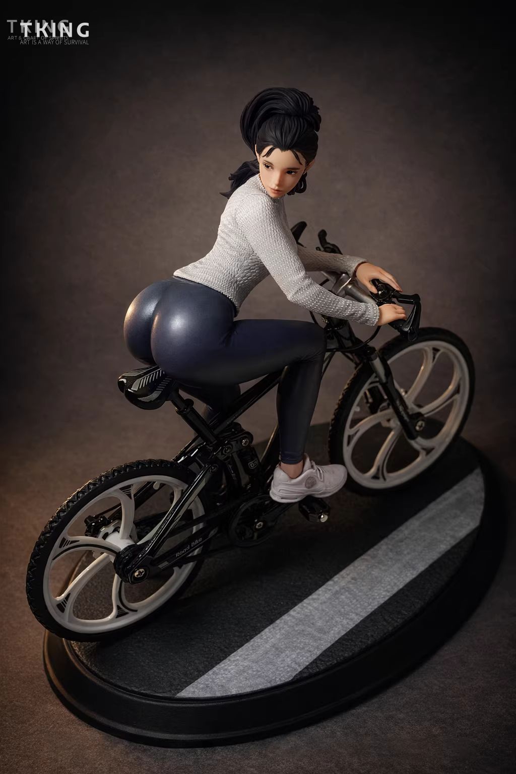 Bicycle Riding Girl 1/6