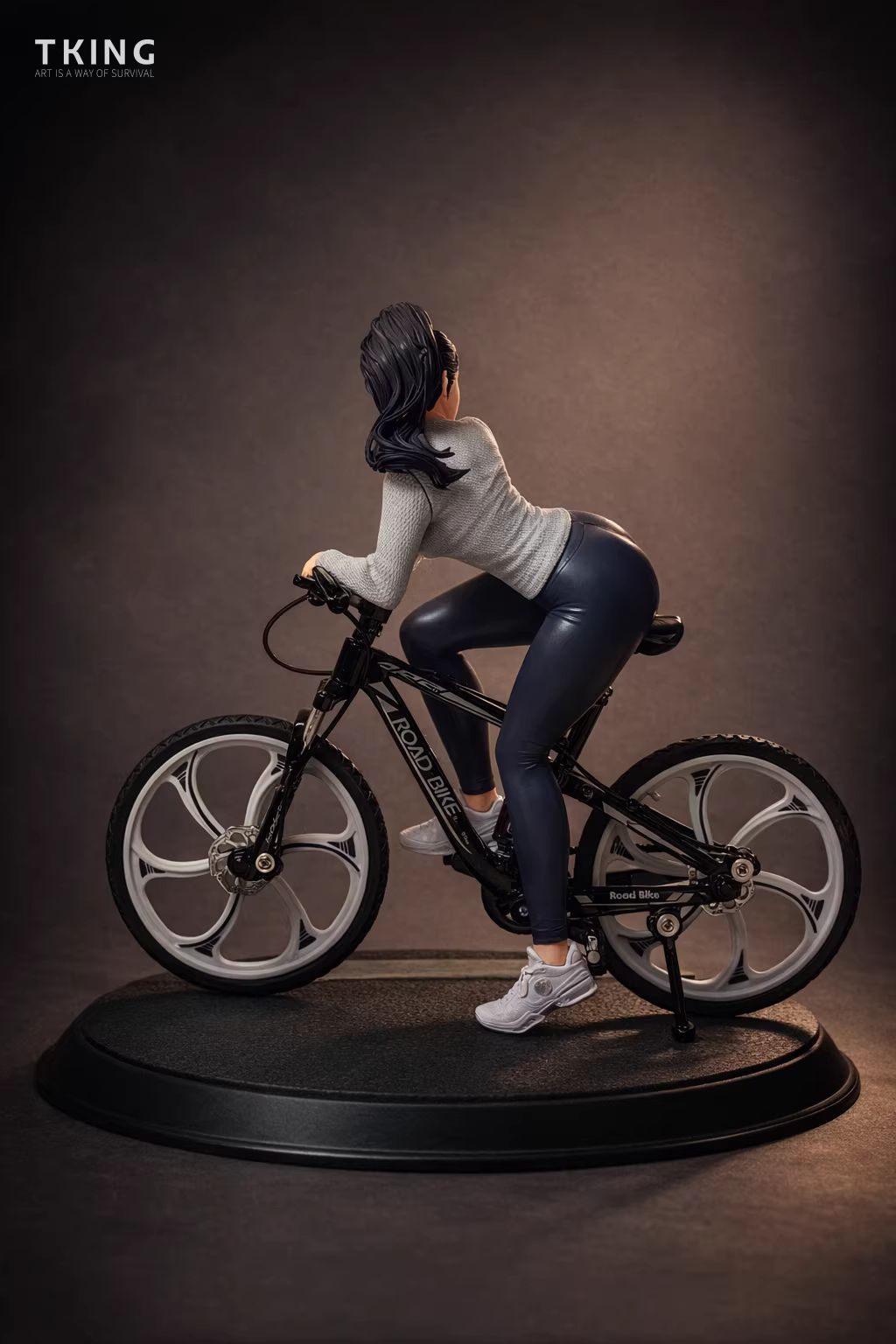 Bicycle Riding Girl 1/6
