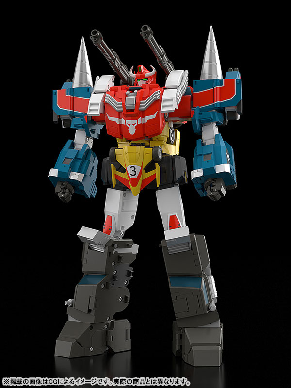 THE GATTAI The Brave Fighter of Legend Da-Garn Land Bison