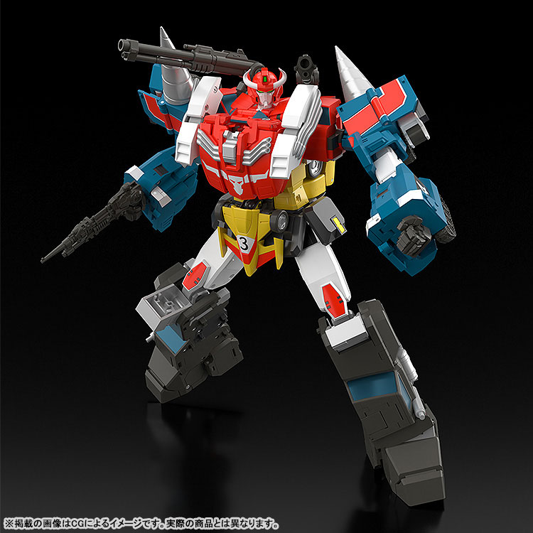 THE GATTAI The Brave Fighter of Legend Da-Garn Land Bison