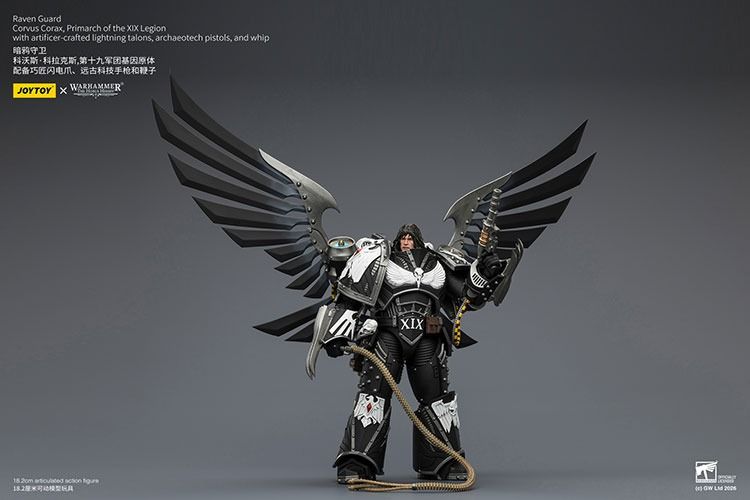 Corvus Corax, Primarch of the XIXth Legion