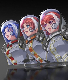 SMP-SHOKUGAN-MODELING-PROJECT-Super-Robot-Wars-OG-Ibis-Tsugumi-Sorey-Cut-in-Acrylic-Stand