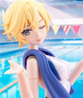 Saotome-Rui-Momosakura-High-School-Competitive-Swimsuit-Dreamy-White-Dolphin