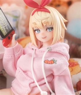 Bunny-Ear-Hoodie-Pink-Bunny-Slippers-White-DOLL-ACCESSORY