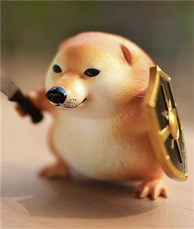 Silly-Sword-and-Shield-Dog
