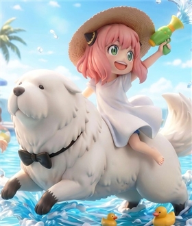 Water-Playing-Anya-Bond-SPY-X-FAMILY