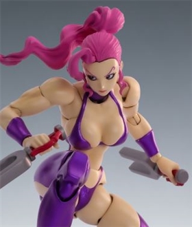 Lightning-Dancer-Carol-Electric-Girl-Captain-Commando