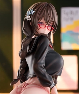 Girl-with-flashy-underwear-illustrated-by-Fujiko