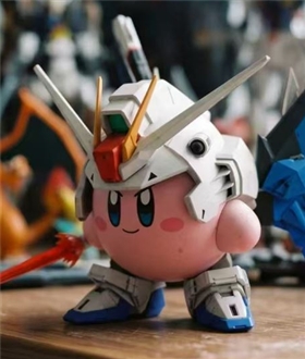 Kirby-cos-Gundam