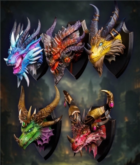 Refrigerator-Magnet-Malygos-Meltharion-Nozdormu-Ysera-and-Alexstrasza-Monster-Hunter
