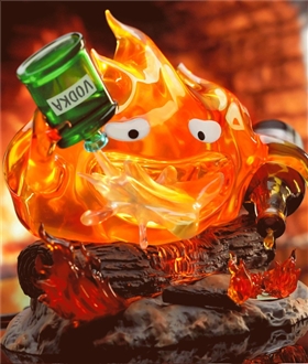 Drunk-Calcifer-Howls-Moving-Castle