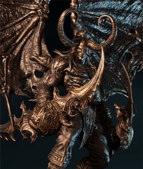 Illidan-Stormrage-World-of-Warcraft-Bronze-Colored-110-
