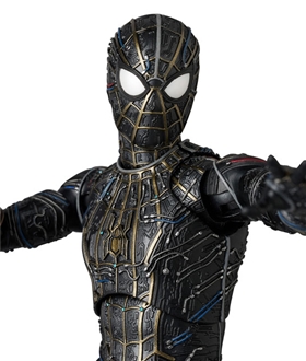 MAFEX-No308-SPIDER-MAN-BLACK-GOLD-SUIT