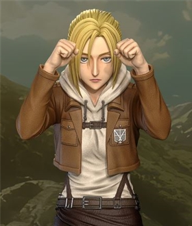 Fighting-Pose-Annie-Leonhart-Attack-On-Titan