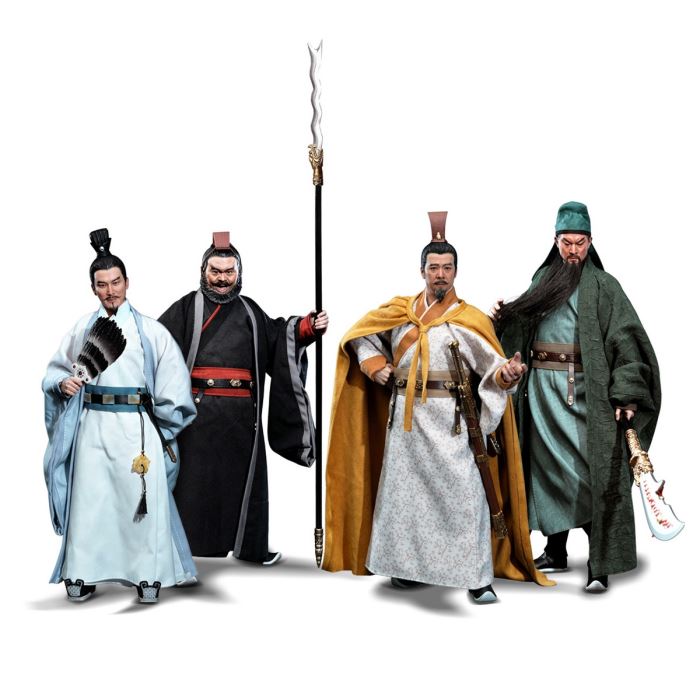 Guan Yu/Zhang Fei/Liu Bei/Zhuge Liang 1/6