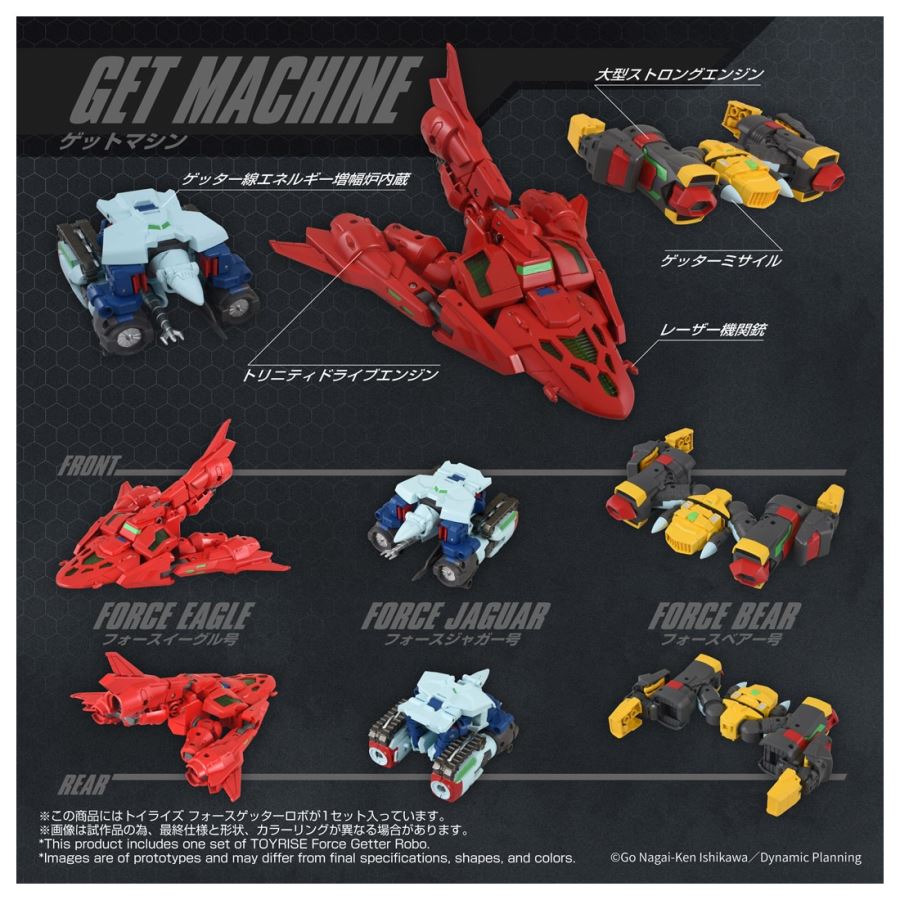 Toyrise Force Getter Robo