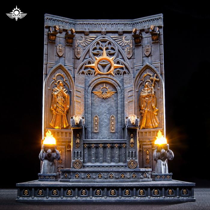 Steel Forging Universal Warhammer Type - Primarch Throne