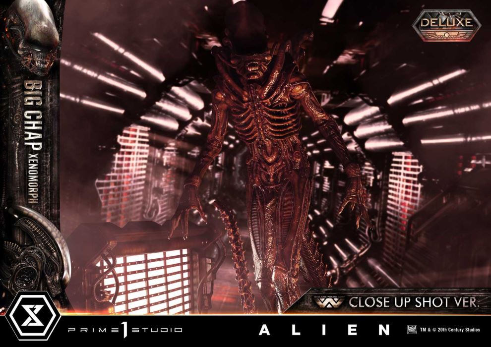 Alien Big Chap Xenomorph Close Up Shot Ver DX Version