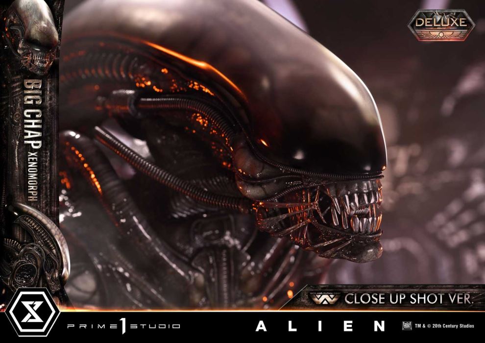 Alien Big Chap Xenomorph Close Up Shot Ver DX Version