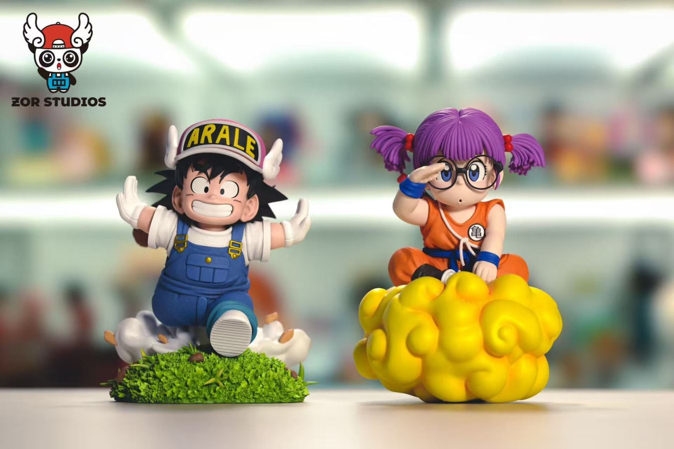 Arale & Goku