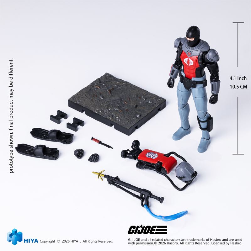 G.I. Joe Eel 1/18