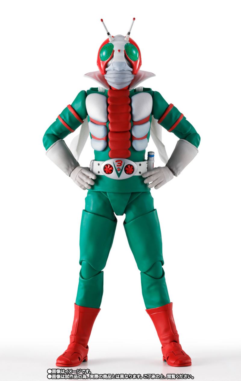 SHFiguarts (True Bone Carving Method) Kamen Rider V3 Glorious Showa Rider Edition