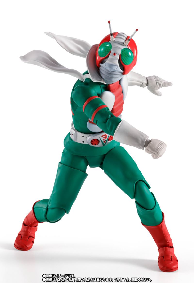 SHFiguarts (True Bone Carving Method) Kamen Rider V3 Glorious Showa Rider Edition