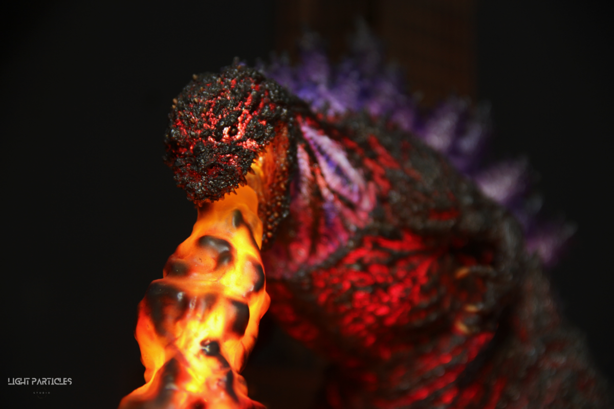 Godzilla City Fire Scene Creation