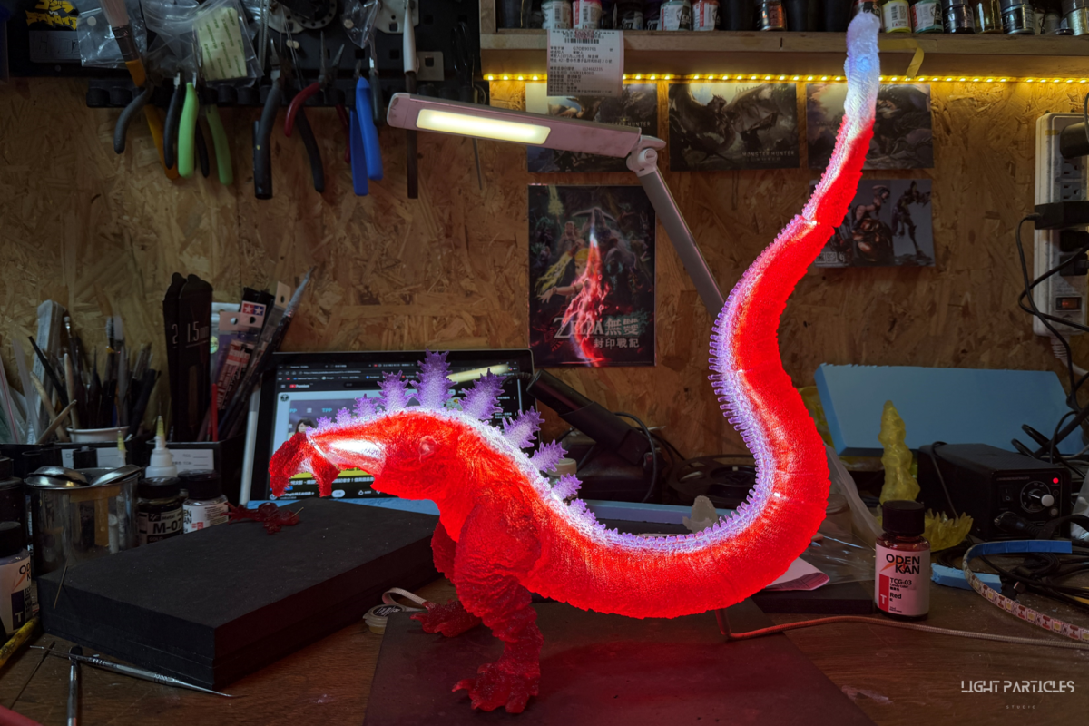 Godzilla City Fire Scene Creation