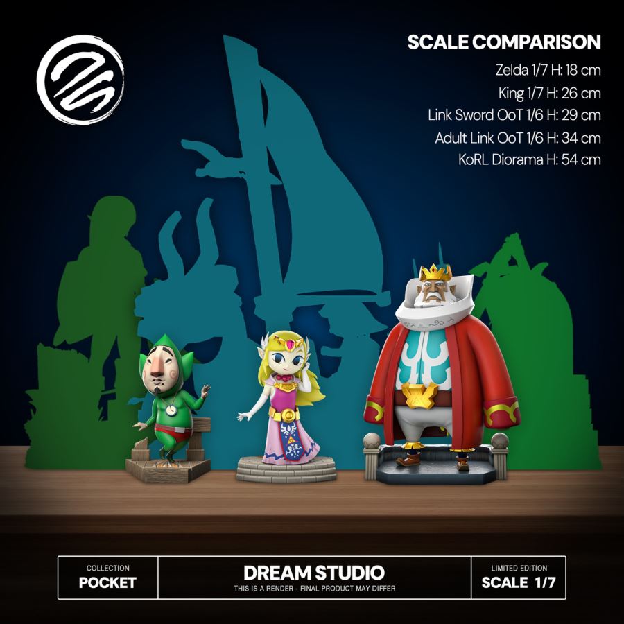 King of Hyrule & Princess Zelda WW 1/7