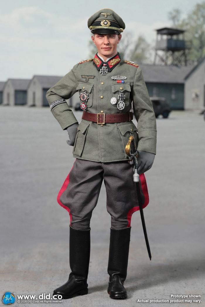 WWII German Wehrmacht Officer - Otto Remehr 1/6