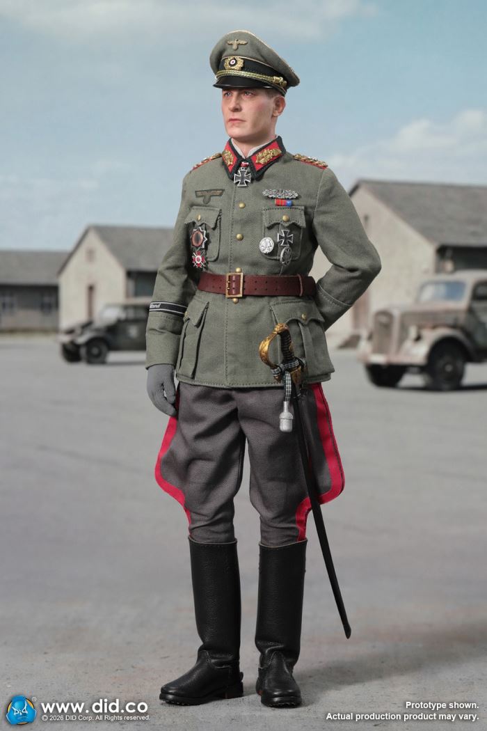 WWII German Wehrmacht Officer - Otto Remehr 1/6