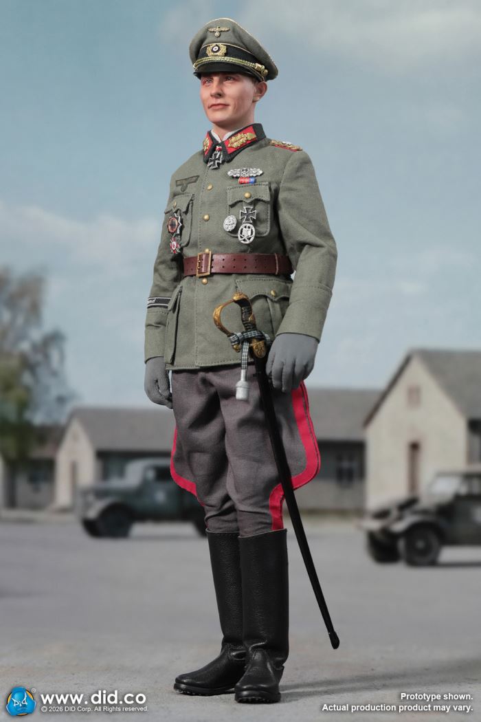 WWII German Wehrmacht Officer - Otto Remehr 1/6