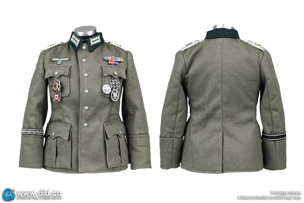 WWII German Wehrmacht Officer - Otto Remehr 1/6