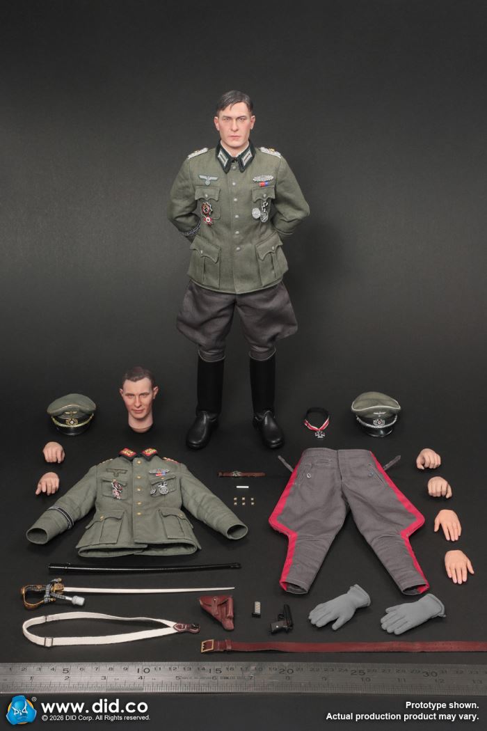WWII German Wehrmacht Officer - Otto Remehr 1/6