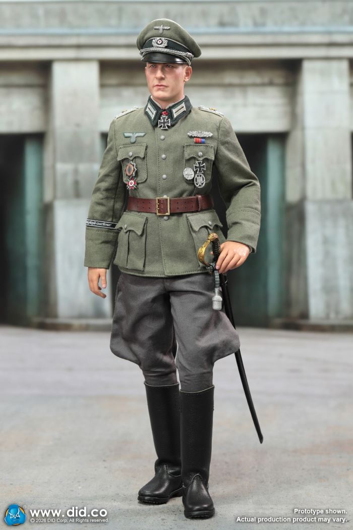 WWII German Wehrmacht Officer - Otto Remehr 1/6