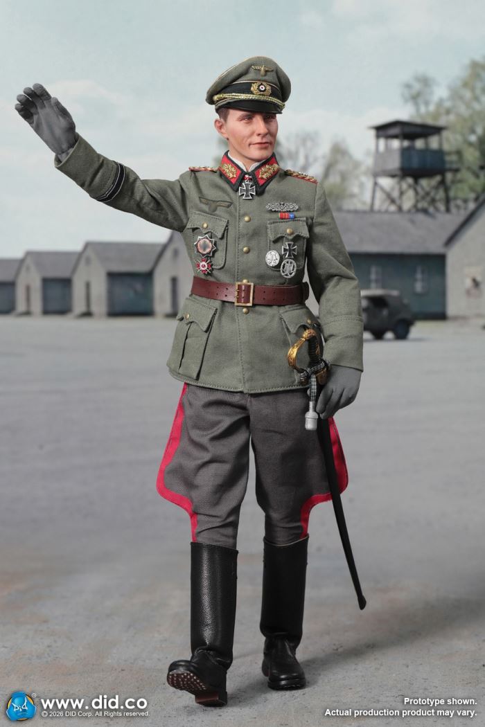 WWII German Wehrmacht Officer - Otto Remehr 1/6