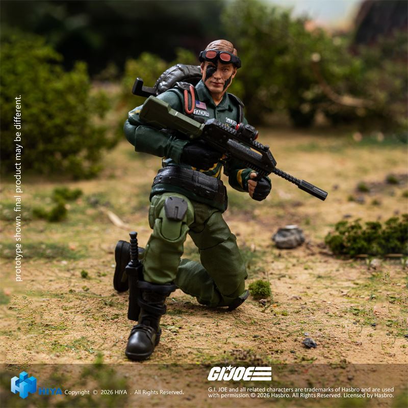 G.I. Joe Dusty Tiger Power Version 1/18