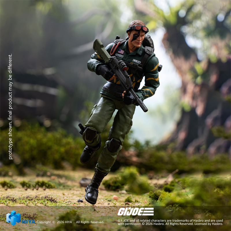 G.I. Joe Dusty Tiger Power Version 1/18