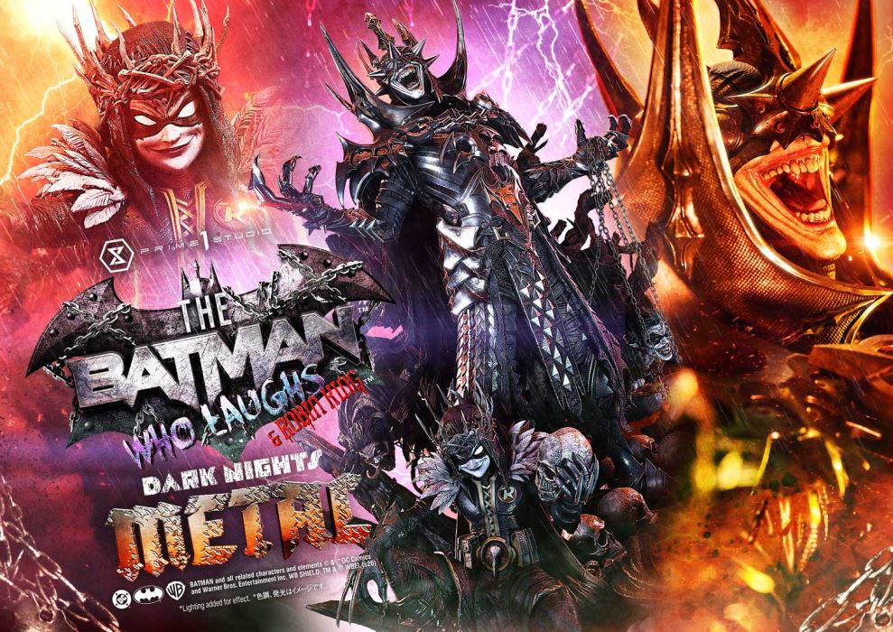 Dark Nights: Death Metal (Comics) The Batman Who Laughs & Robin King DX Version