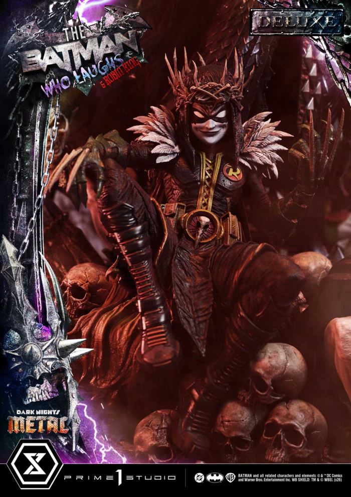 Dark Nights: Death Metal (Comics) The Batman Who Laughs & Robin King DX Version