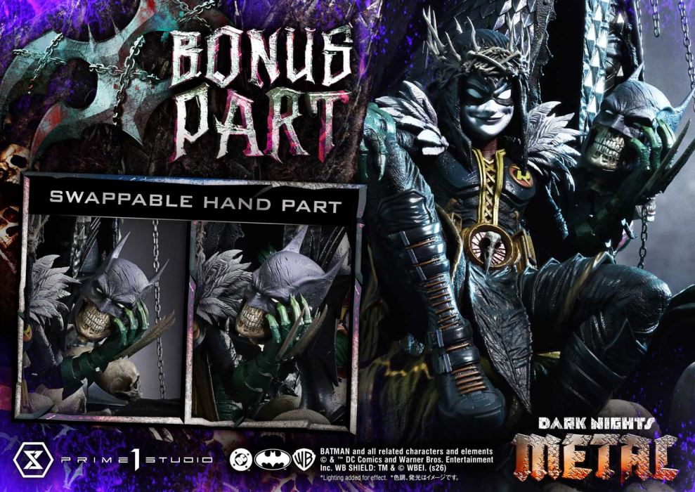 Dark Nights: Death Metal (Comics) The Batman Who Laughs & Robin King DX Version