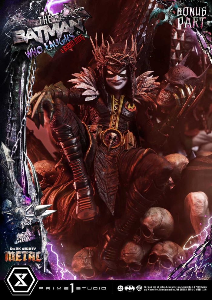 Dark Nights: Death Metal (Comics) The Batman Who Laughs & Robin King DX Version