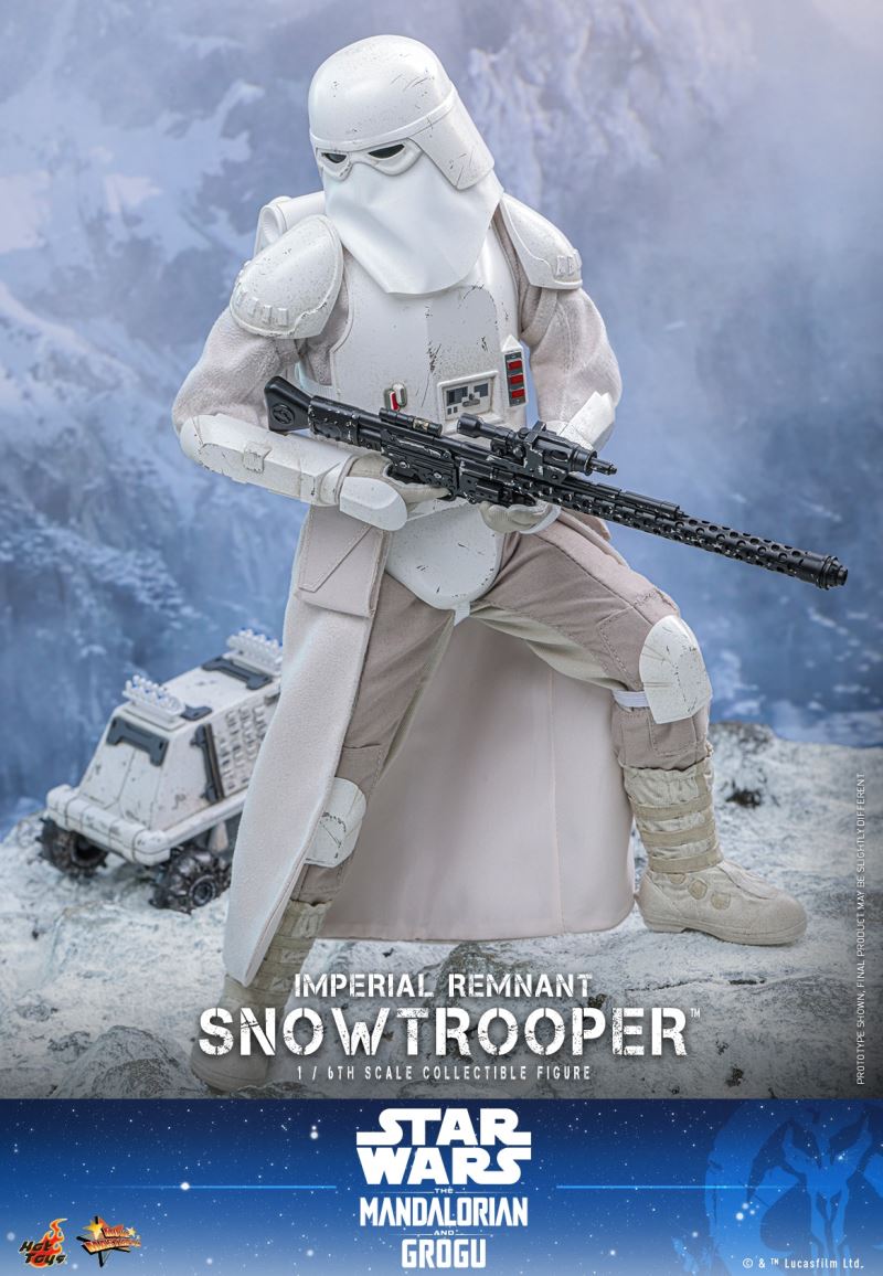 The Mandalorian and the Gugu - Imperial Remnant Snowstorm Trooper