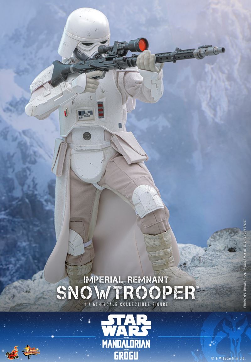 The Mandalorian and the Gugu - Imperial Remnant Snowstorm Trooper