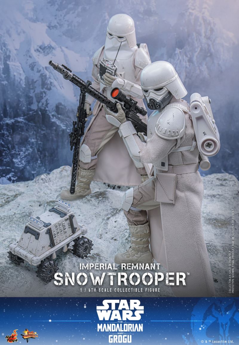 The Mandalorian and the Gugu - Imperial Remnant Snowstorm Trooper