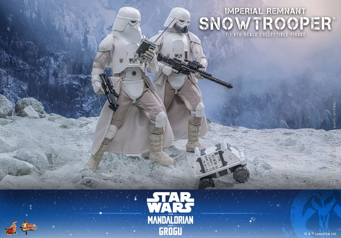 The Mandalorian and the Gugu - Imperial Remnant Snowstorm Trooper