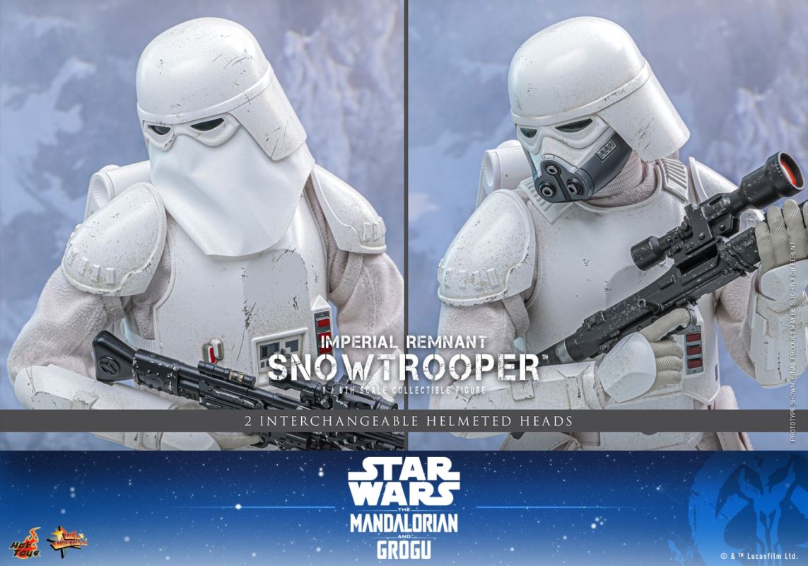 The Mandalorian and the Gugu - Imperial Remnant Snowstorm Trooper