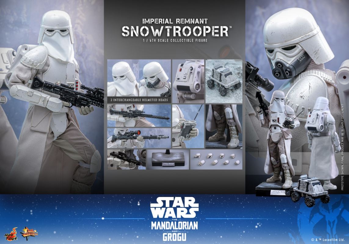 The Mandalorian and the Gugu - Imperial Remnant Snowstorm Trooper