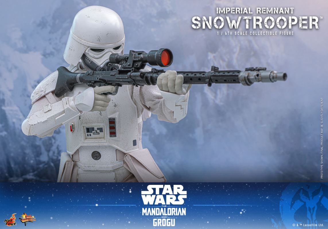 The Mandalorian and the Gugu - Imperial Remnant Snowstorm Trooper